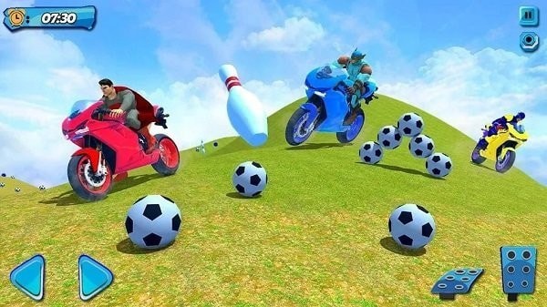 超级英雄速降赛游戏 1