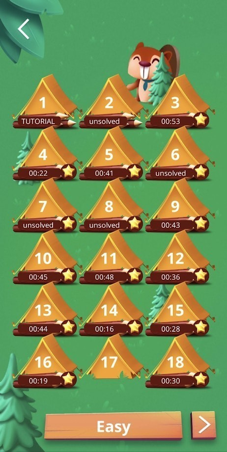 真正的帐篷和树 1