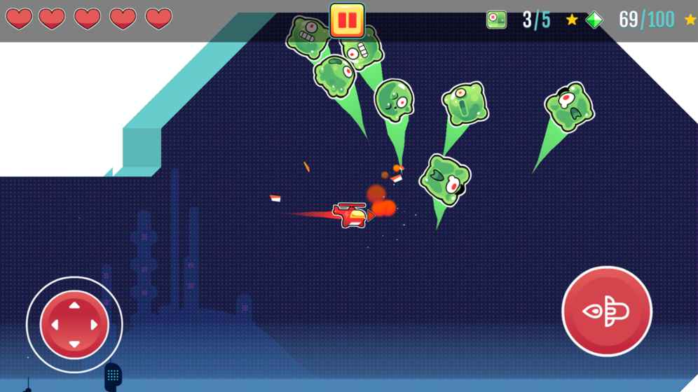 呆萌小飞机游戏 1