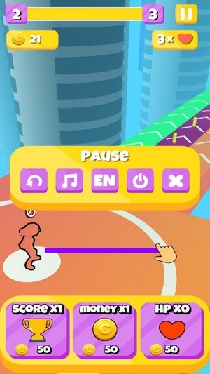 超级跑酷粘液人 1