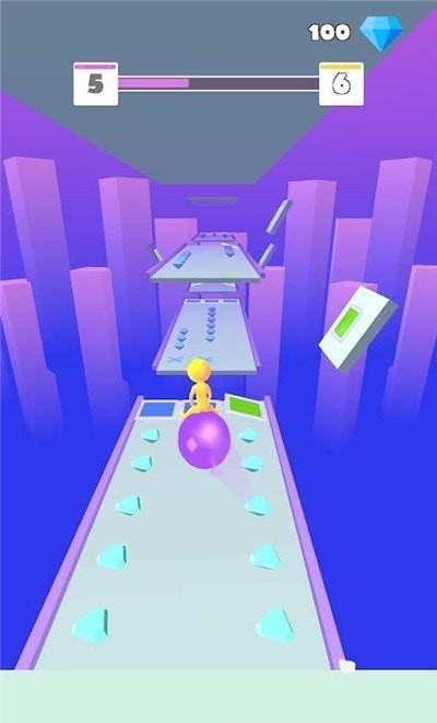 弹跳球跑酷游戏 1
