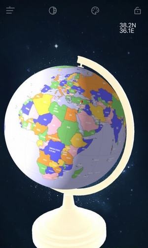 3D Globe app 2