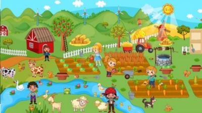 假装玩村庄生活 1