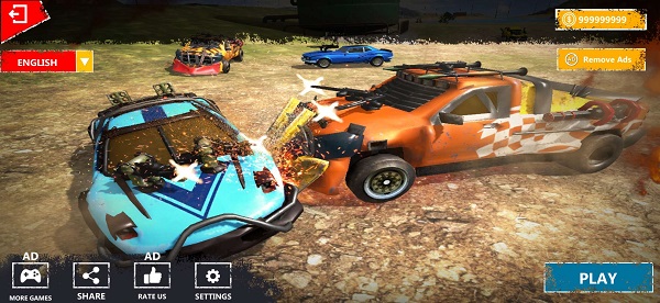 金属狂怒汽车狂游戏 1