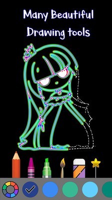 绘制夜光公主 1