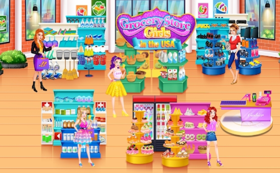 美国杂货店女孩 1