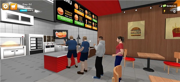 汉堡模拟器中文版 1