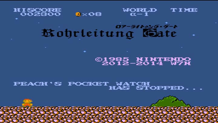 超级玛丽解谜版游戏 1