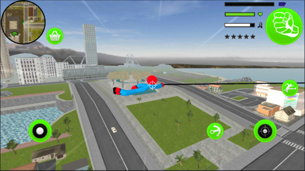 火柴人正义绳索游戏 1