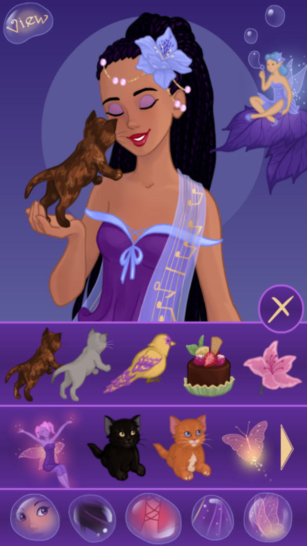 杜鹃花姑娘装扮游戏 1