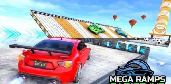 天空坡道汽车竞技 1