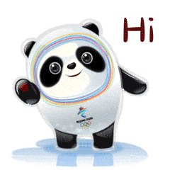 微信表情包-冰墩墩雪容融 8