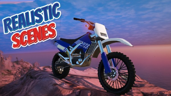 警车骑士3D特技 1