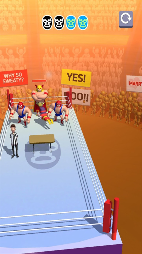 摔跤单挑游戏 1