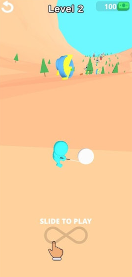 雪崩的沙球游戏 1