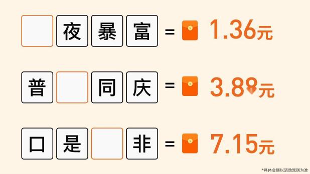 虎年猜成语红包版游戏 1