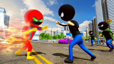 火柴人音速英雄游戏 1