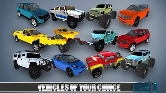 坡道特技飙车 1