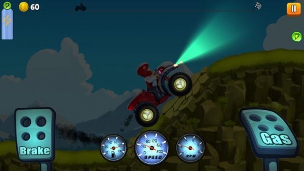 汽车爬坡特技 1