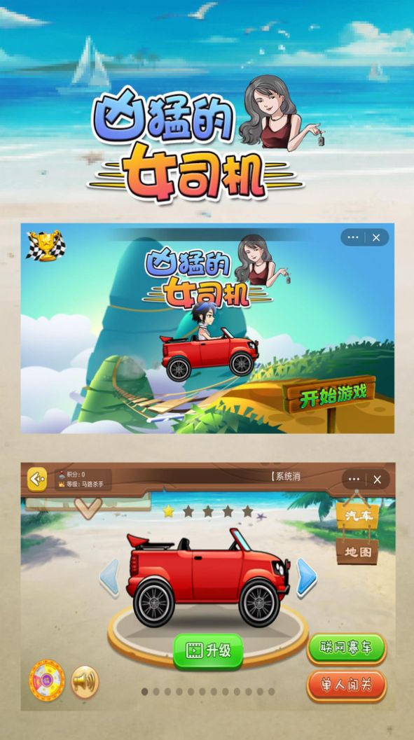 凶猛的女司机游戏 1