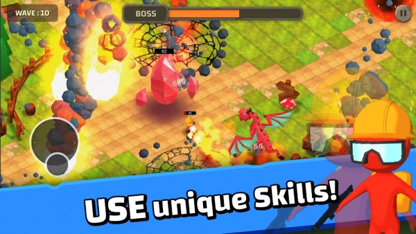 大英雄火柴人游戏 1