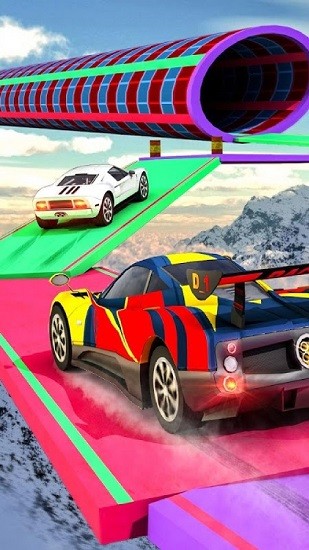 巨型坡道终极赛车游戏 1