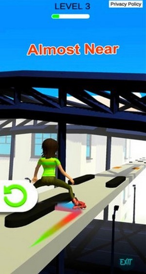 天空轮滑魔术游戏 1