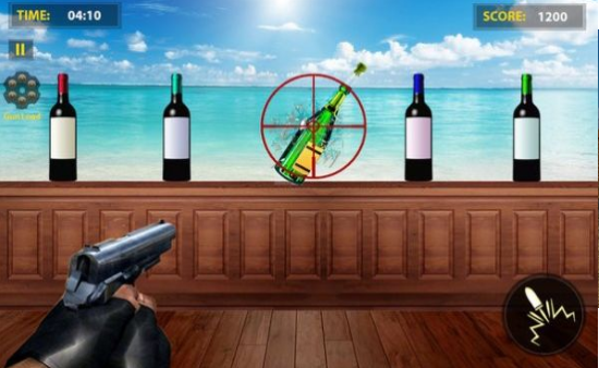 瓶子射击挑战游戏 1