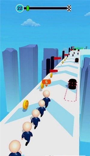 逃离我们群众赛跑 1