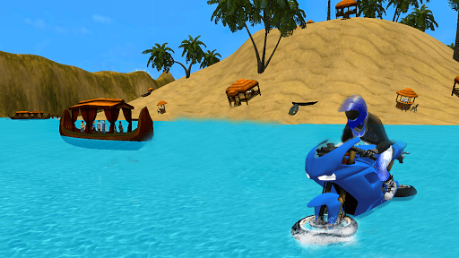 自行车冲浪游戏 1