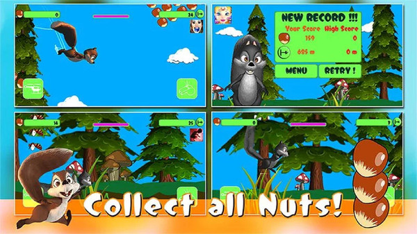 魔法森林松鼠游戏 1