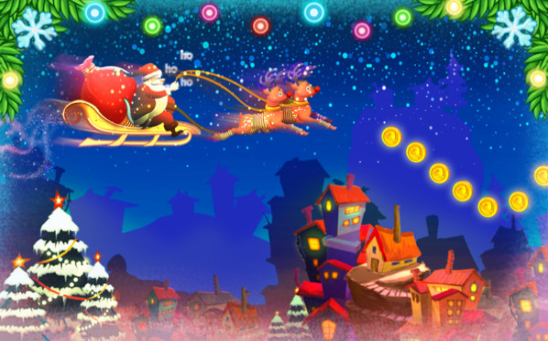 圣诞老人圣诞冲浪 1