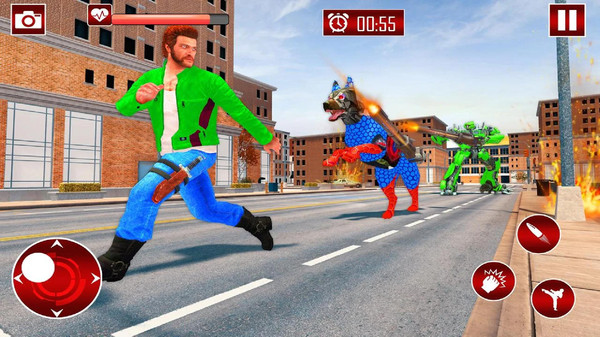 警犬变形机器人游戏 1