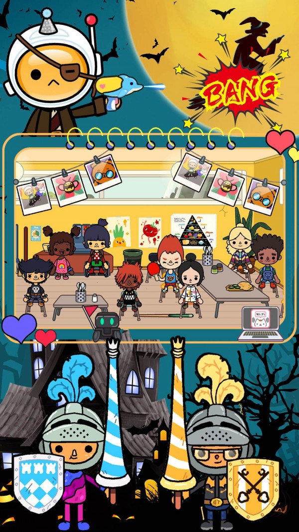 米加世界学校生活游戏 1