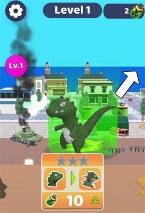 哥斯拉拆房子 1