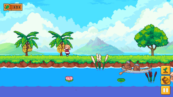 路纳的钓鱼花园游戏 2