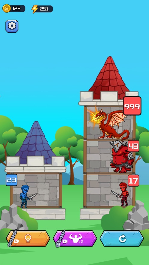 站在塔上的男人游戏 1