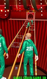 鱿鱼游戏钢化玻璃桥游戏 1