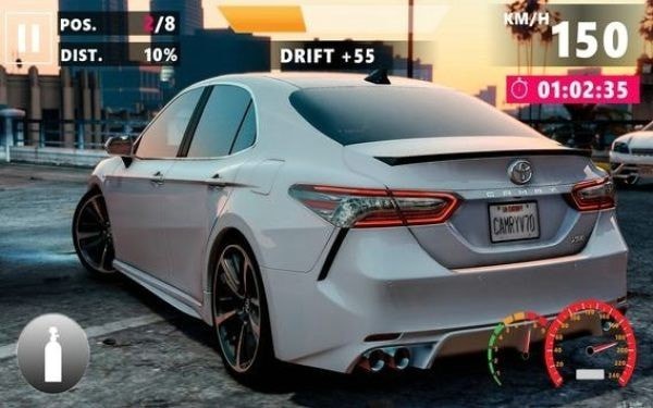 凯美瑞混合动力车驾驶模拟器游戏 1