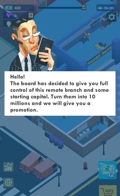 空闲银行大亨游戏 1