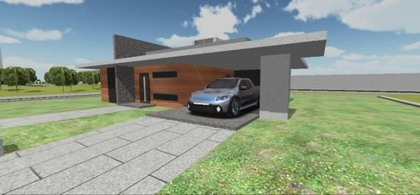 城市景观汽车游戏 1