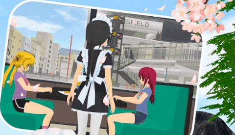 樱花校园爱情小镇游戏 1