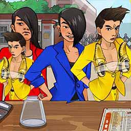 小吃街模拟游戏