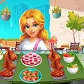 仙女芭比的美食派对游戏