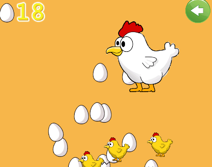 哄娃小鸡下蛋游戏 1