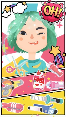 米加世界发型设计游戏 截图