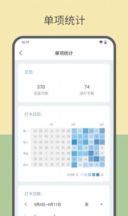元气打卡 截图
