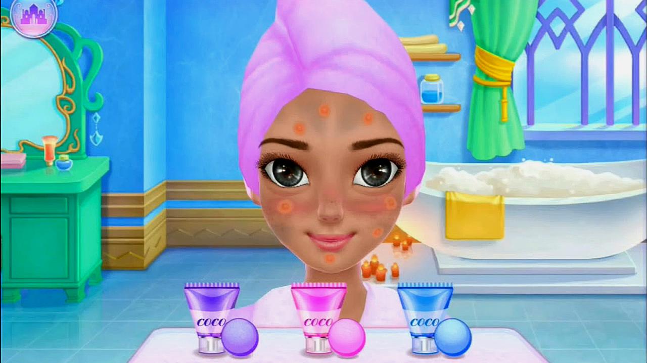 解压的面部清洁游戏合集