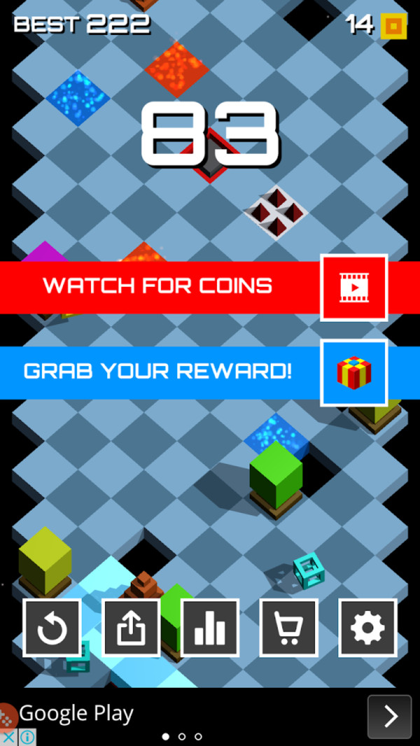 动物块向前冲游戏 1