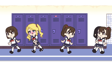 女子学校储物柜 截图
